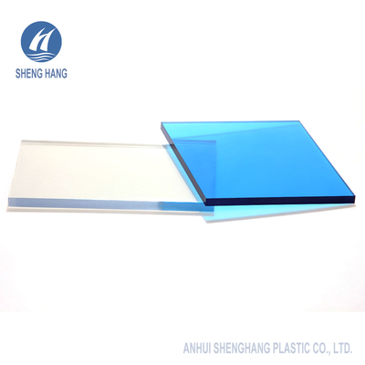 محافظ UV   Clear Solid Poly Carbonate Sheet 6mm 8mm 10mm