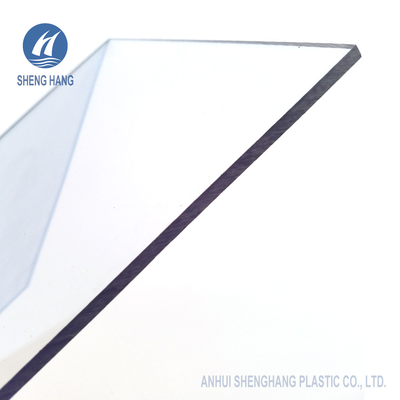 ورق جامد پلی کربنات قهوه ای رنگی SGS 2000*3000mm ASTM C177