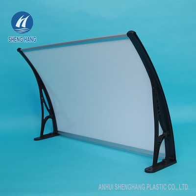 اوپال سفید پنجره کامپیوتر پلی کربنات سایبان سایبان Fireroof بادوام