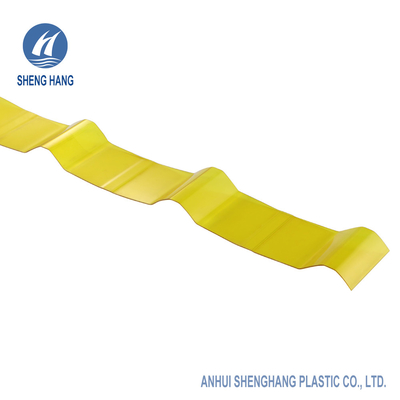ورق PC پلی کربنات موجدار سفید نشکن UL94 V0 ASTM D696