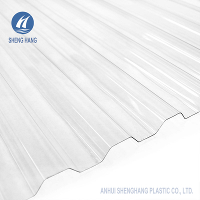 ورق موجی پلی کربنات سقف پلاستیکی راه راه Co Extrusion CNAS ASTM C177