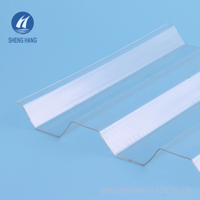 ورق های پلی کربنات موجدار شفاف SGS 3*16 فوت