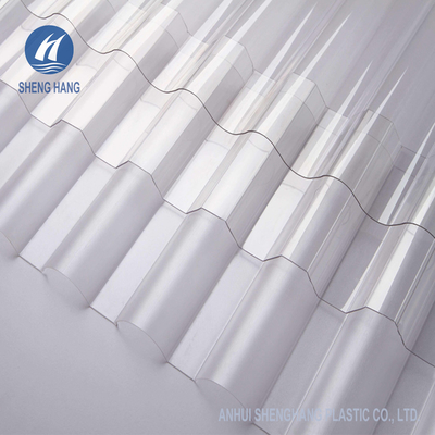 گلخانه Sunrooms Clear Clear Corrugated Poly Carbonate Sheets Coextrusion CNAS