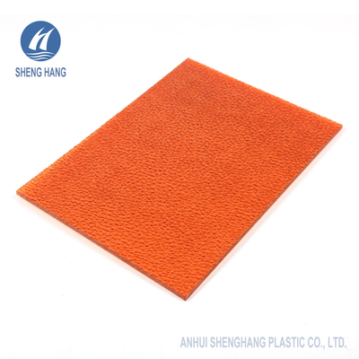 ASTM D638 ورق های پلی کربنات برجسته برجسته UV ​​PC UL94 V2