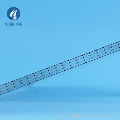 عملکرد محافظ حرارتی ورق توخالی پلی کربنات 50um Anti UV 16mm OEM