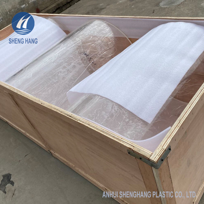 سیلندرهای اکریلیک ریخته گری گرد 20 میلی متری ISO9001 ضد ترک برای آکواریوم مخزن