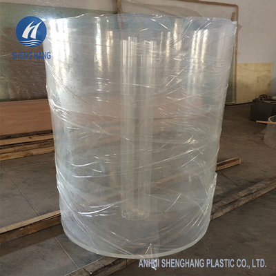 لوله های اکریلیک شفاف ریخته گری بزرگ 9.8ft OD400mm PMMA سیلندر ضد ضربه