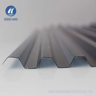 پانل سقفی راه راه پلی کربنات مقاوم در برابر پیری 0.8mm 1.0mm